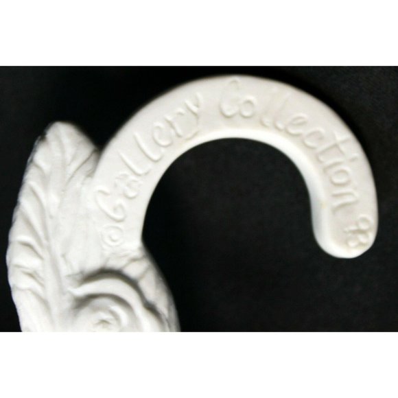 1993 Gallery Collection Porcelain Ready Paint Nursery Baby Hanger Rabbit Bunny - Picture 4 of 6